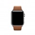 42/44мм Кожаный ремешок коричневого цвета с классической пряжкой для Apple Watch