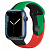 Купить Apple Watch Series 7 // 45мм GPS + Cellular // Корпус из алюминия синего цвета, спортивный ремешок цвета «Black Unity»