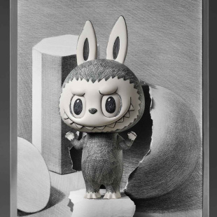 Игрушка MEGA LABUBU 400% Sketch