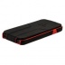 Чехол для iPhone 5s HOCO Mixed color Leather Case O Black&Red