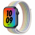 Apple Watch Series 7 // 45мм GPS // Корпус из алюминия цвета «тёмная ночь», спортивный браслет Nike радужного цвета Apple Watch Series 7 // 45мм GPS // Корпус из алюминия цвета «тёмная ночь», спортивный браслет Nike радужного цвета