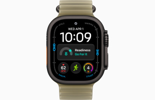 Apple Watch Ultra 4 (2026) // 49мм GPS+Cellular // Корпус из черного титана, ремешок Ocean Band прозрачно-зеленого цвета