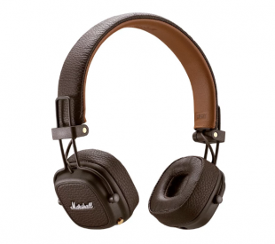 Беспроводные накладные наушники Marshall Major III Bluetooth (Brown)