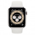 Apple Watch Series 6 // 40мм GPS + Cellular // Корпус из титана, спортивный ремешок белого цвета