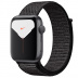 Apple Watch Series 5 // 40мм GPS // Корпус из алюминия цвета «серый космос», спортивный браслет Nike чёрного цвета