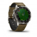 Премиальные умные часы Garmin MARQ Adventurer (Gen 2), титановый корпус, ремешок из кожи/ каучука FKM