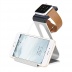 Hoco Aluminum Alloy Charging Stand - подставка для мобильных устройств и Apple Watch - Серебристый