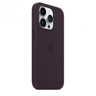 Силиконовый чехол MagSafe для iPhone 14 Pro, цвет Elderberry/Бузина