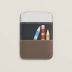 Чехол-бумажник Hermès "Pencils" с MagSafe для iPhone, цвет Etoupe / Коричневый
