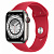 Купить Apple Watch Series 7 // 45мм GPS + Cellular // Корпус из титана, спортивный ремешок цвета (PRODUCT)RED