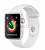 Купить Apple Watch Series 3 // 38мм GPS // Корпус из серебристого алюминия, спортивный ремешок белого цвета (MTEY2RU)