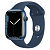 Купить Apple Watch Series 7 // 45мм GPS // Корпус из алюминия синего цвета, спортивный ремешок цвета «синий омут»