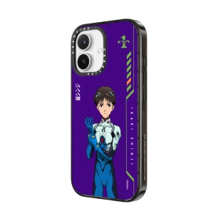 Чехол The Evangelion x CASETiFY Collection для iPhone 17 (Shinji Ikari)