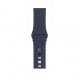 Apple Watch Series 1 42мм Корпус из золотистого алюминия, спортивный ремешок тёмно‑﻿синего цвета (MQ122)