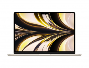 Apple MacBook Air 13" 1 ТБ "Сияющая звезда" (Custom) // Чип Apple M2 8-Core CPU, 10-Core GPU, 16 ГБ, 1 ТБ (2022)
