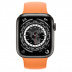 Apple Watch Series 7 // 41мм GPS + Cellular // Корпус из титана цвета «черный космос», монобраслет цвета «весенняя мимоза» Apple Watch Series 7 // 41мм GPS + Cellular // Корпус из титана цвета «черный космос», монобраслет цвета «весенняя мимоза»