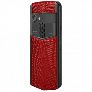 Vertu Aster P Gothic Titanium Pomegranate Red Lizard