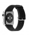 42/44мм Черный кожаный ремешок с классической пряжкой для Apple Watch