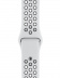 Apple Watch Series 5 // 40мм GPS // Корпус из алюминия серебристого цвета, спортивный ремешок Nike цвета «чистая платина/чёрный»