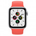 Apple Watch SE // 44мм GPS + Cellular // Корпус из алюминия серебристого цвета, монобраслет цвета «Розовый цитрус» (2020)