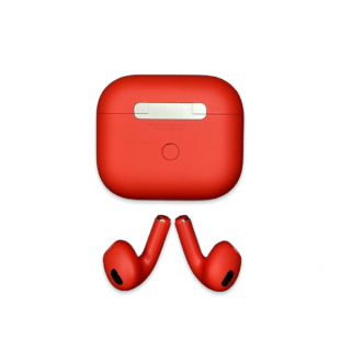 AirPods (3‑го поколения) (2021) - беспроводные наушники Apple с зарядным кейсом (Красный, матовый)