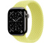 Apple Watch Series 11 // 42мм GPS+Cellular // Корпус из титана сланцевого цвета, плетеный монобраслет цвета "неоновый желтый"