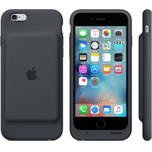 Чехол Smart Battery Case для iPhone 6s – тёмно-серый 
