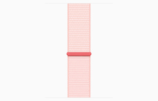 Apple Watch Series 9 // 41мм GPS // Корпус из алюминия розового цвета, спортивный браслет светло-розового цвета