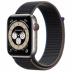 Apple Watch Series 6 // 44мм GPS + Cellular // Корпус из титана, спортивный браслет угольного цвета