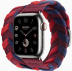 Apple Watch Series 9 Hermès // 41мм GPS+Cellular // Корпус из нержавеющей стали серебристого цвета, ремешок Bridon Double Tour цвета Rouge H
