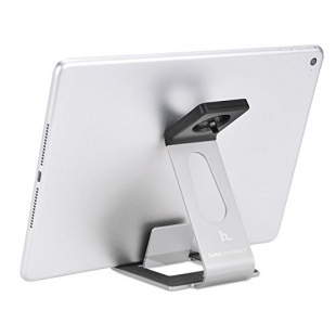 Hoco Aluminum Alloy Charging Stand - подставка для мобильных устройств и Apple Watch - Серебристый