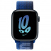 Apple Watch Series 8 // 45мм GPS // Корпус из алюминия цвета "темная ночь", спортивный браслет Nike цвета "королевская игра/морская полночь"
