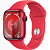 Купить Apple Watch Series 9 // 41мм GPS // Корпус из алюминия цвета (PRODUCT)RED, спортивный ремешок цвета (PRODUCT)RED