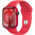 Apple Watch Series 9 // 41мм GPS // Корпус из алюминия цвета (PRODUCT)RED, спортивный ремешок цвета (PRODUCT)RED