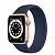Купить Apple Watch Series 6 // 40мм GPS // Корпус из алюминия золотого цвета, монобраслет цвета «Тёмный ультрамарин»