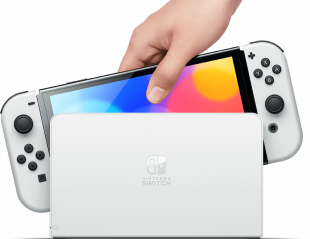 Игровая консоль Nintendo Switch OLED (Белый)