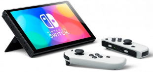 Игровая консоль Nintendo Switch OLED (Белый)