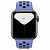 Купить Apple Watch Series 5 // 44мм GPS + Cellular // Корпус из алюминия цвета «серый космос», спортивный ремешок Nike цвета "синяя пастель/чёрный"