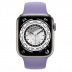 Apple Watch Series 7 // 45мм GPS + Cellular // Корпус из титана, спортивный ремешок цвета «английская лаванда»