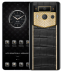 Телефон Vertu METAVERTU 2 Max, 1Tb, Luxury Custom-Made Gold V-Shaped With Diamonds, Alligator Leather (Black/Черный)