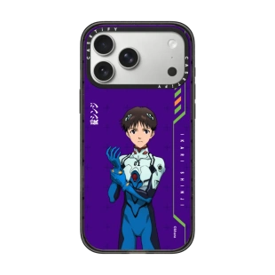 Чехол The Evangelion x CASETiFY Collection для iPhone 17 Pro (Shinji Ikari)