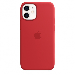 Силиконовый чехол MagSafe для iPhone 12, цвет (PRODUCT)RED