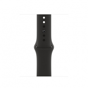 Apple Watch Series 6 // 44мм GPS + Cellular // Корпус из титана цвета «черный космос», спортивный ремешок черного цвета