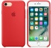 Силиконовый чехол для iPhone 7/8, красный цвет, оригинальный Apple, оригинальный Apple
