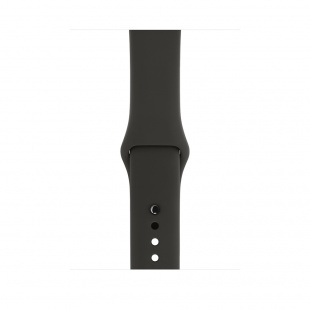 Apple Watch Series 3 // 42мм GPS // Корпус из алюминия цвета «серый космос», спортивный ремешок серого цвета (MR362)