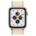 Apple Watch SE // 40мм GPS // Корпус из алюминия серебристого цвета, спортивный браслет кремового цвета (2020) Apple Watch SE // 40мм GPS // Корпус из алюминия серебристого цвета, спортивный браслет кремового цвета (2020)