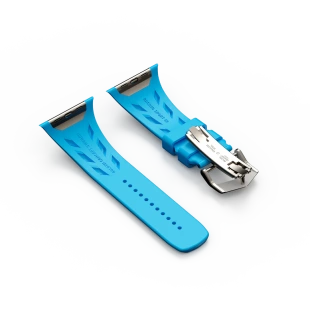 Ремешок Golden Concept для Apple Watch, RS (Curacao Blue)