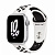 Купить Apple Watch Series 8 // 41мм GPS // Корпус из алюминия серебристого цвета, спортивный ремешок Nike цвета "чистая платина/чёрный"