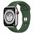 Купить Apple Watch Series 7 // 45мм GPS + Cellular // Корпус из титана, спортивный ремешок цвета «зелёный клевер»