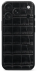 Магнитная накладка Golden Concept Magnetic Shield для iPhone 18 Pro Max, Croco Embossed (Black)